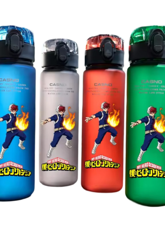 Anime My Hero Academia Shoto Todoroki Water Bottle