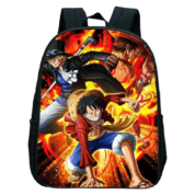 Anime One Piece Luffy And Sabo With Ace Kindergarten Bag
