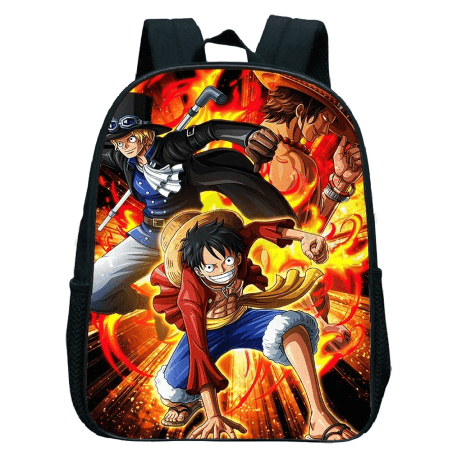 Anime One Piece Luffy And Sabo With Ace Kindergarten Bag Anime One Piece Luffy And Sabo With Ace Kindergarten Bag