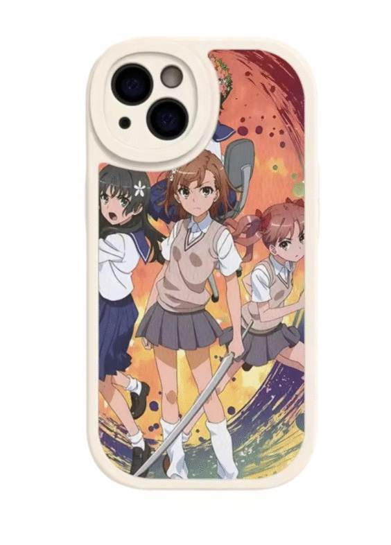 Anime A Certain Magical Index Mikoto Misaka With Friends iPhone Cover