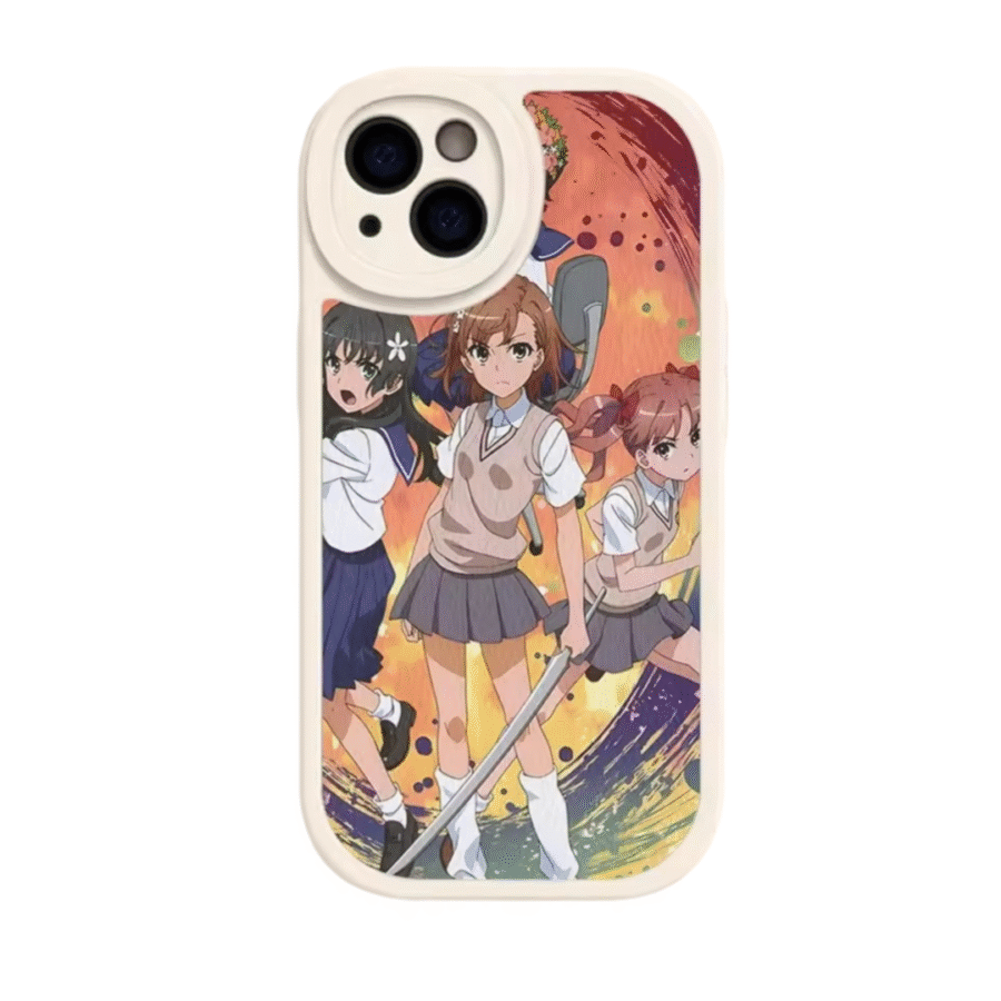 Anime A Certain Magical Index Mikoto Misaka With Friends iPhone Cover Anime A Certain Magical Index Mikoto Misaka With Friends iPhone Cover