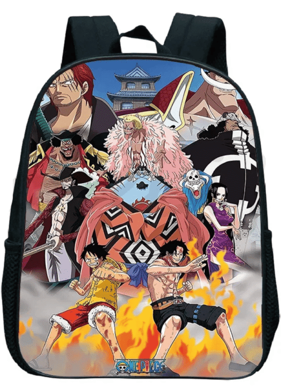 Anime One Piece Marineford Kindergarten Bag