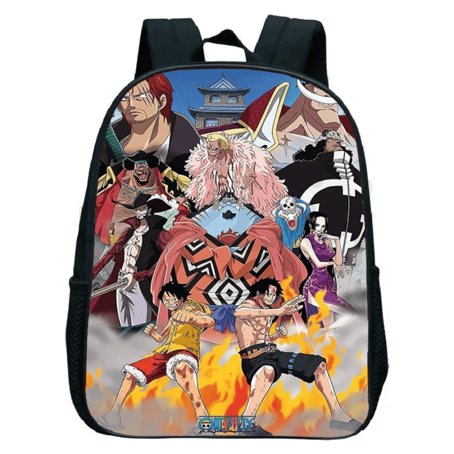 Anime One Piece Marineford Kindergarten Bag Anime One Piece Marineford Kindergarten Bag