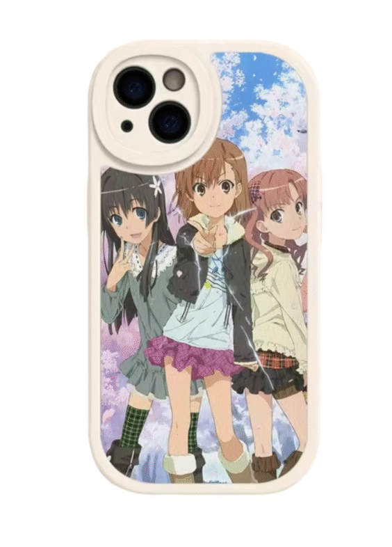 Anime A Certain Magical Index Mikoto Misaka And Friends iPhone Case