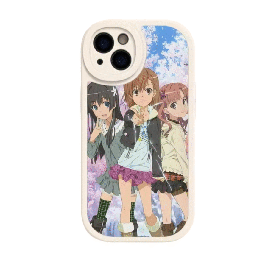 Anime A Certain Magical Index Mikoto Misaka And Friends iPhone Case Anime A Certain Magical Index Mikoto Misaka And Friends iPhone Case