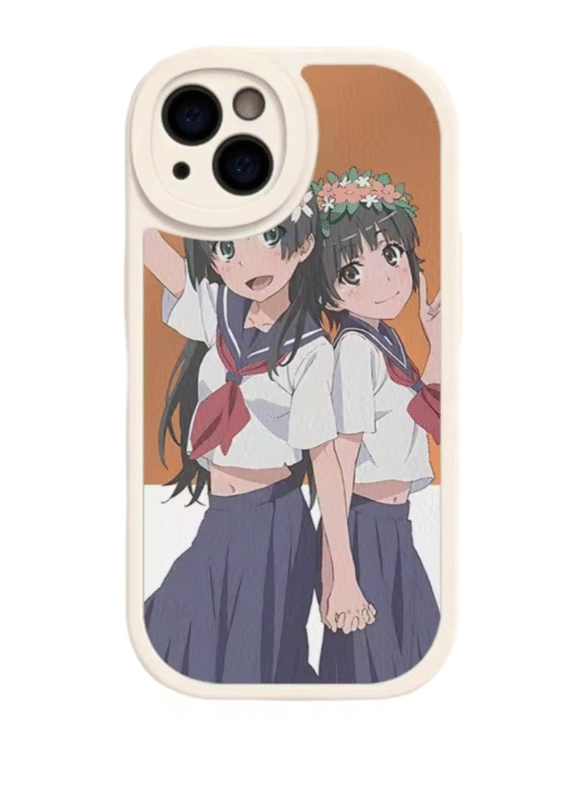 Anime A Certain Magical Index Ruiko Saten And Kazari Uiharu iPhone Case