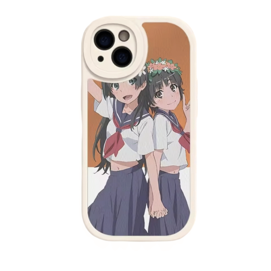 Anime A Certain Magical Index Ruiko Saten And Kazari Uiharu iPhone Case Anime A Certain Magical Index Ruiko Saten And Kazari Uiharu iPhone Case
