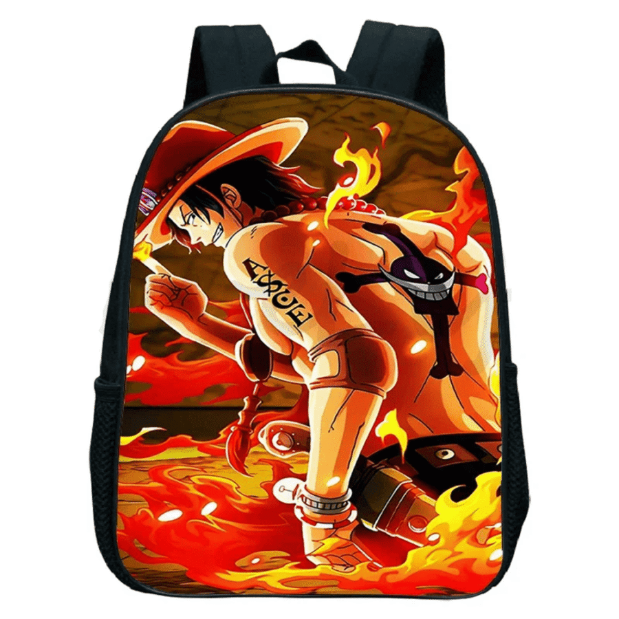 Anime One Piece Portgas D. Ace Kindergarten Bag Anime One Piece Portgas D. Ace Kindergarten Bag