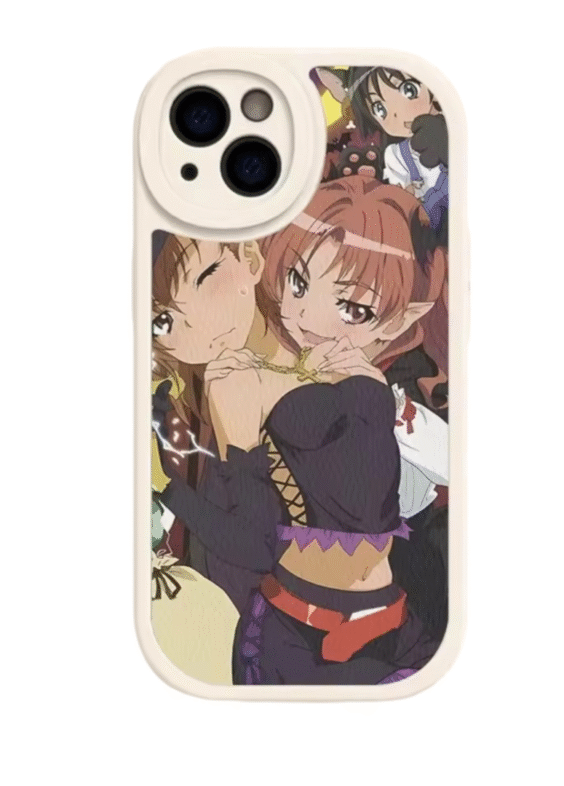 Anime A Certain Magical Index Kuroko Shirai And Mikoto Misaka iPhone Case
