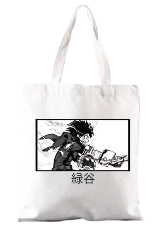 Izuku Midoriya Anime Shopper Bag