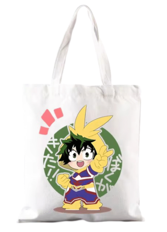 Anime My Hero Academia Izuku Midoriya Shopping Bag