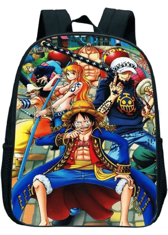 Anime One Piece Character Kindergarten Bag