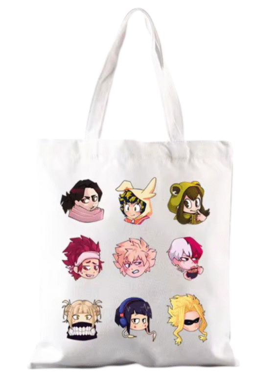 My Hero Academia Character Anime Shopper Bag