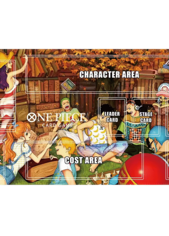 Anime One Piece Luffy With Friends Trading Card Game Mat