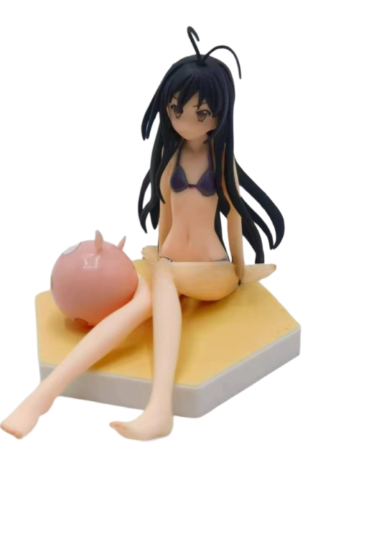 Anime Accel World Kuroyukihime Swimsuit Action Figure Toy
