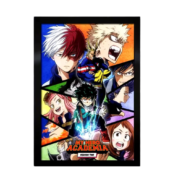 Anime My Hero Academia Character Painting Wall Decor