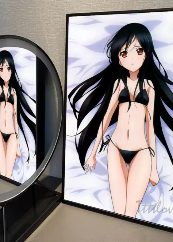 Accel World Kuroyukihime Anime Home Decor Wall Poster