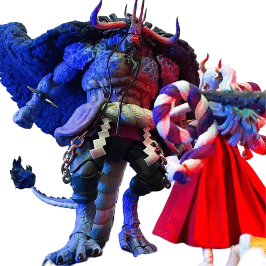 Anime One Piece Kaido And Yamato Humanoid Toy Anime One Piece Kaido And Yamato Humanoid Toy