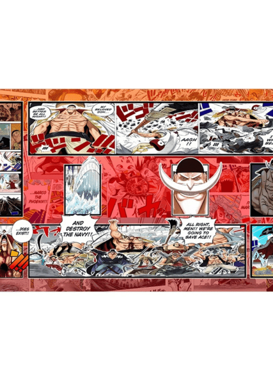 Anime One Piece Edward Newgate Trading Card