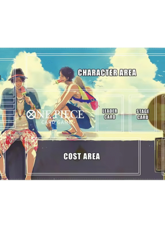 Anime One Piece Luffy Trading Card Game Mat