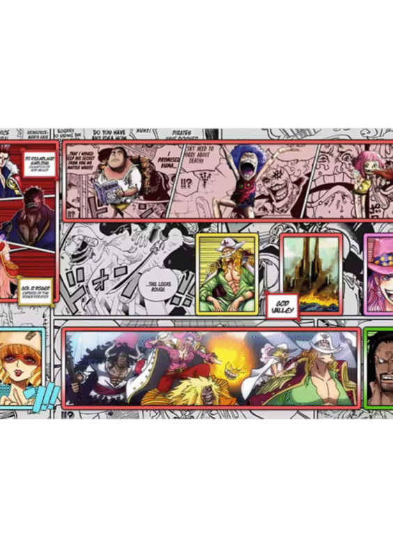 One Piece Anime Playmat Trading Card