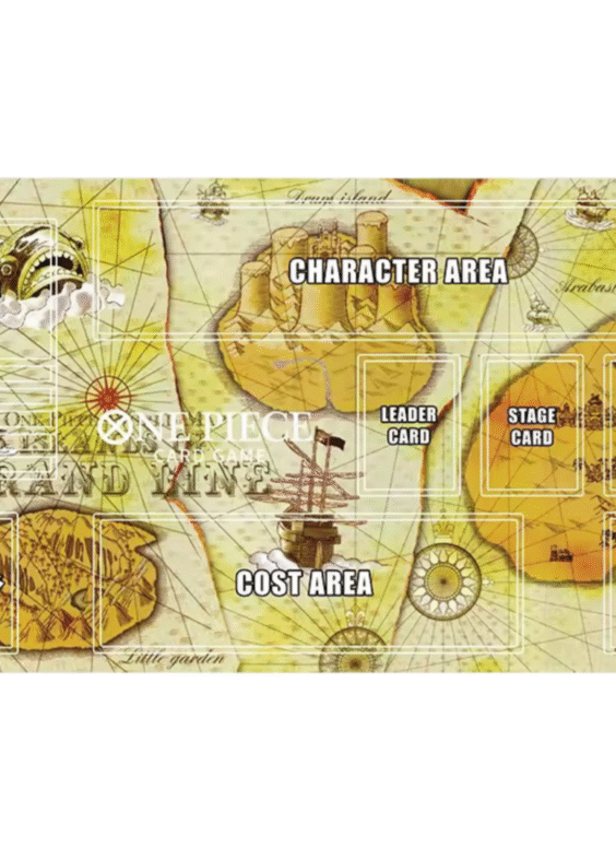 Anime One Piece Map Trading Card Game Mat