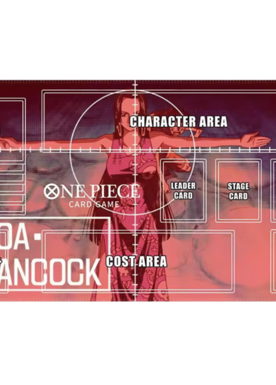 Anime One Piece Boa Hancock Trading Card Game Mat