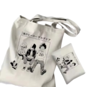 2Pcs Anime My Hero Academia Character Tote Bag Set