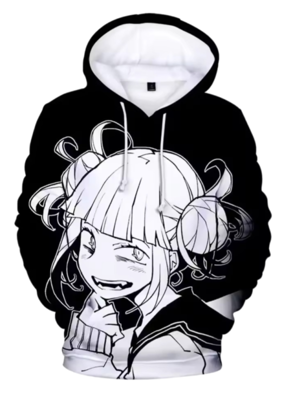 Anime My Hero Academia Himiko Toga 3D Printed Hoodie