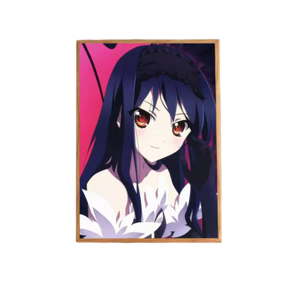 Accel World Anime Kuroyukihime Poster Wall Art
