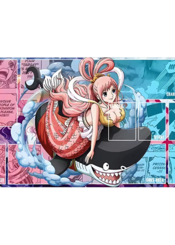 Anime One Piece Shirahoshi Trading Card Game Mat
