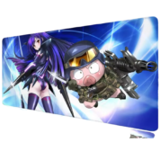 Anime Accel World Haruyuki Arita And Kuroyukihime Mouse Pad