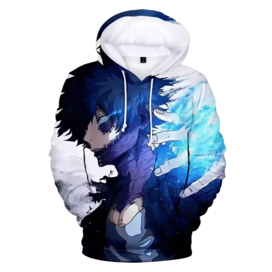 Anime My Hero Academia Dabi 3D Printed Hoodie Anime My Hero Academia Dabi 3D Printed Hoodie