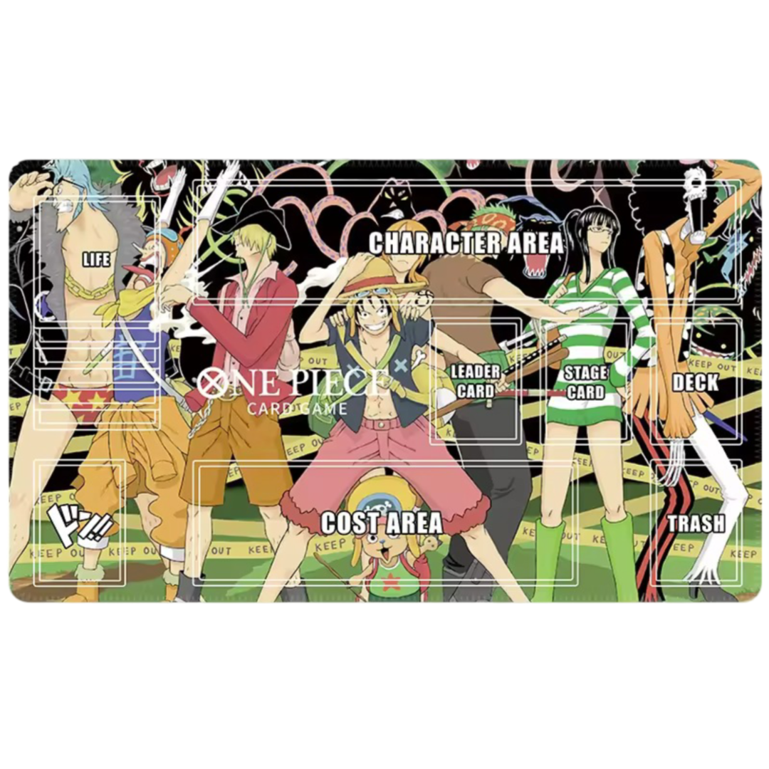 Anime One Piece Character Trading Card Play Mat Anime One Piece Character Trading Card Play Mat