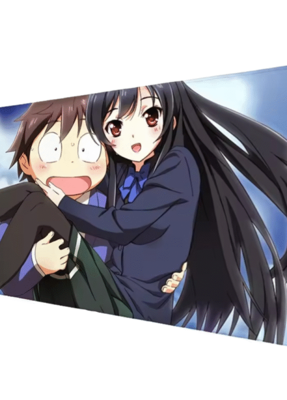 Accel World Haruyuki And Kuroyukihime Anime Mouse Pad