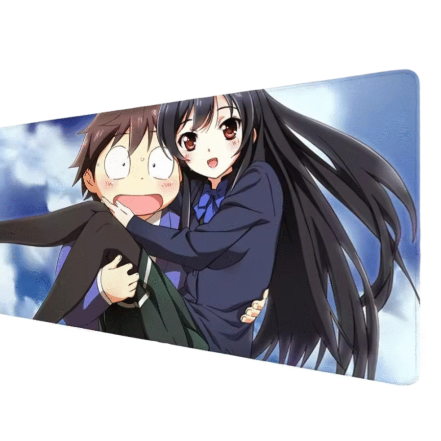 Accel World Haruyuki And Kuroyukihime Anime Mouse Pad Accel World Haruyuki And Kuroyukihime Anime Mouse Pad