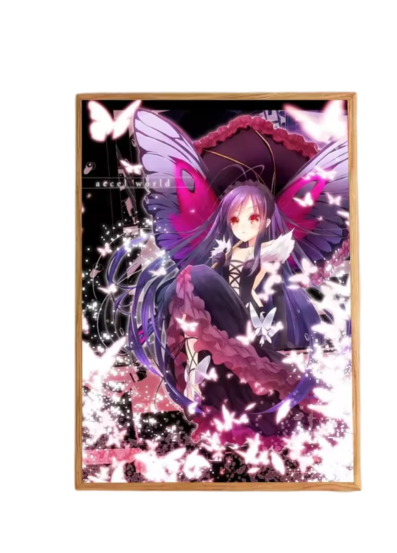 Anime Accel World Kuroyukihime Paper Poster Wall Art