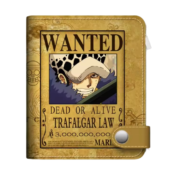 Anime One Piece Dead Or Alive Trafalgar Law Wallet