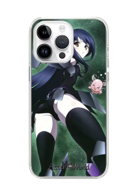 Anime Accel World Kuroyukihime Mobile Phone Cover For iPhone