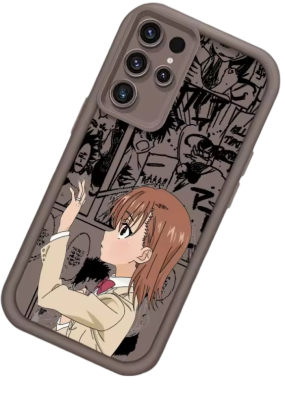 A Certain Magical Index Anime Mikoto Misaka Phone Case For Samsung