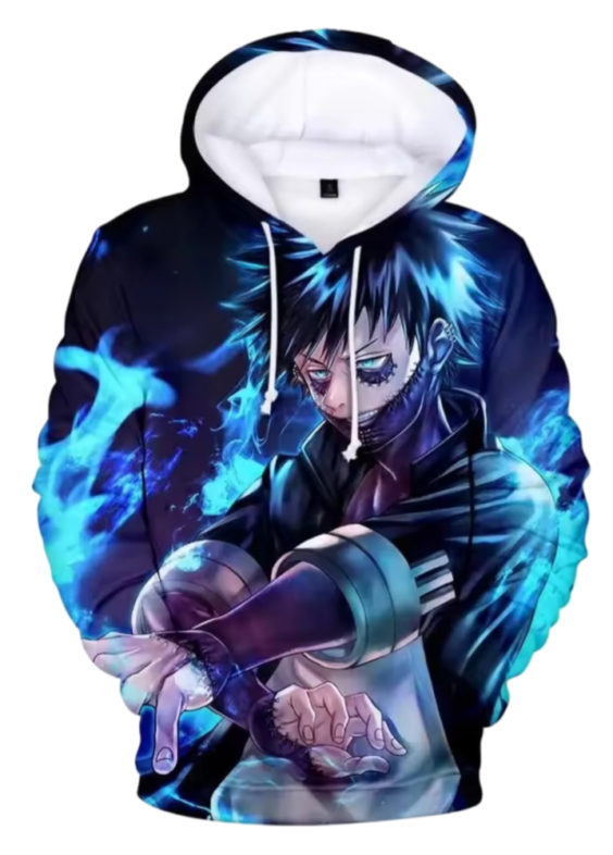 My Hero Academia Anime Dabi 3D Printed Hoodie