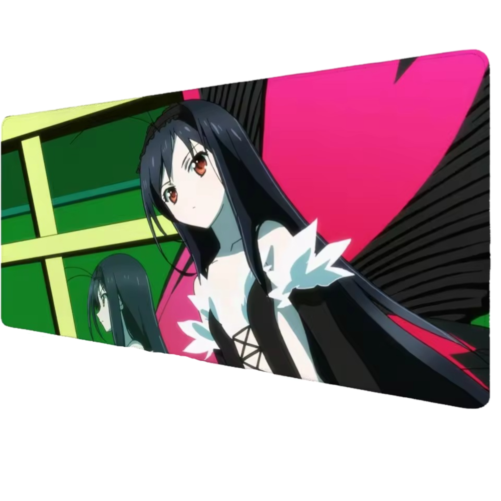 Accel World Kuroyukihime Rubber Anime Mouse Pad Accel World Kuroyukihime Rubber Anime Mouse Pad