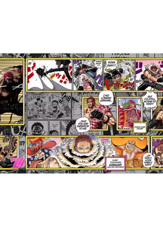 Anime Character One Piece Trading Card Game Mat