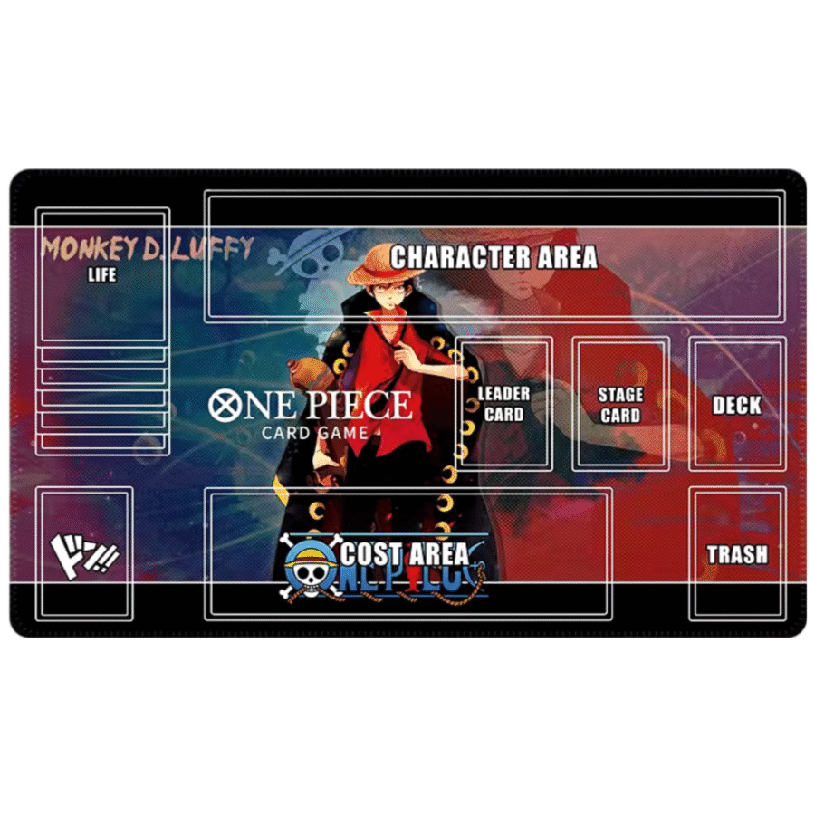 One Piece Monkey D. Luffy Anime Trading Card Game Mat One Piece Monkey D. Luffy Anime Trading Card Game Mat