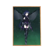 Accel World Kuroyukihime Anime Paper Wall Art