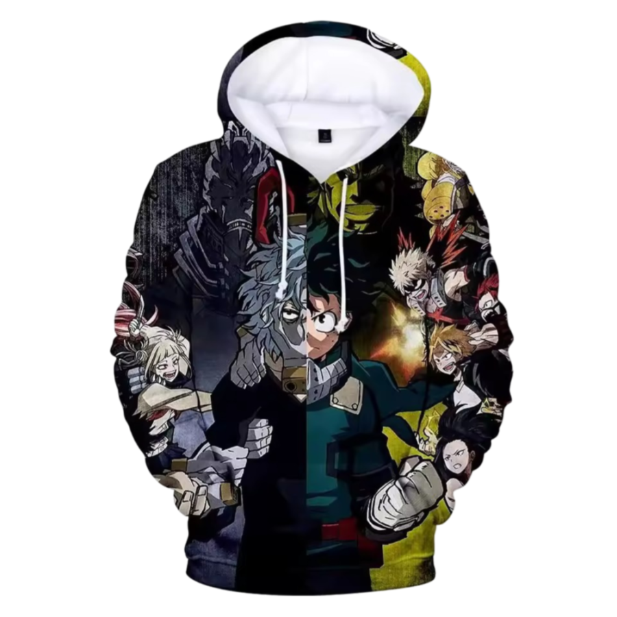 Anime My Hero Academia Character 3D Printed Sweatshirts