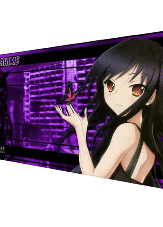 Accel World Anime Kuroyukihime Rubber Mouse Pad
