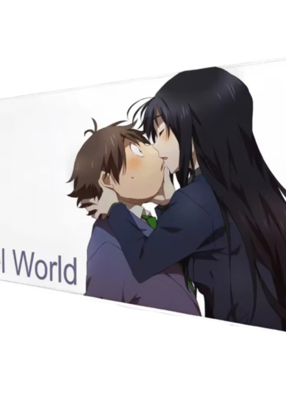 Anime Accel World Haruyuki And Kuroyukihime Mouse Pad