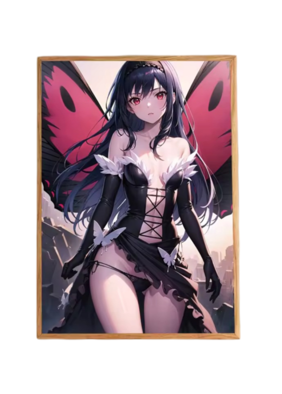 Accel World Kuroyukihime Anime Wall Art