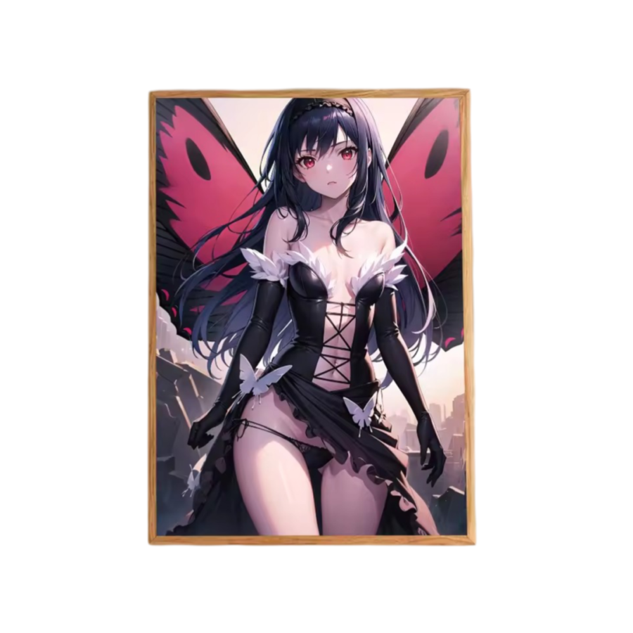 Accel World Kuroyukihime Anime Wall Art